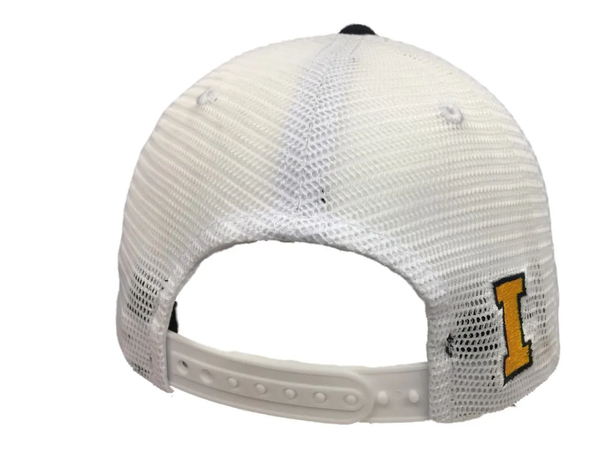 Iowa Hawkeyes TOW Black Ranger Mesh Adjustable Snapback Structured Hat Cap