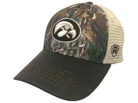 Iowa Hawkeyes TOW Camouflage Mesh Logger Adjustable Snapback Hat Cap