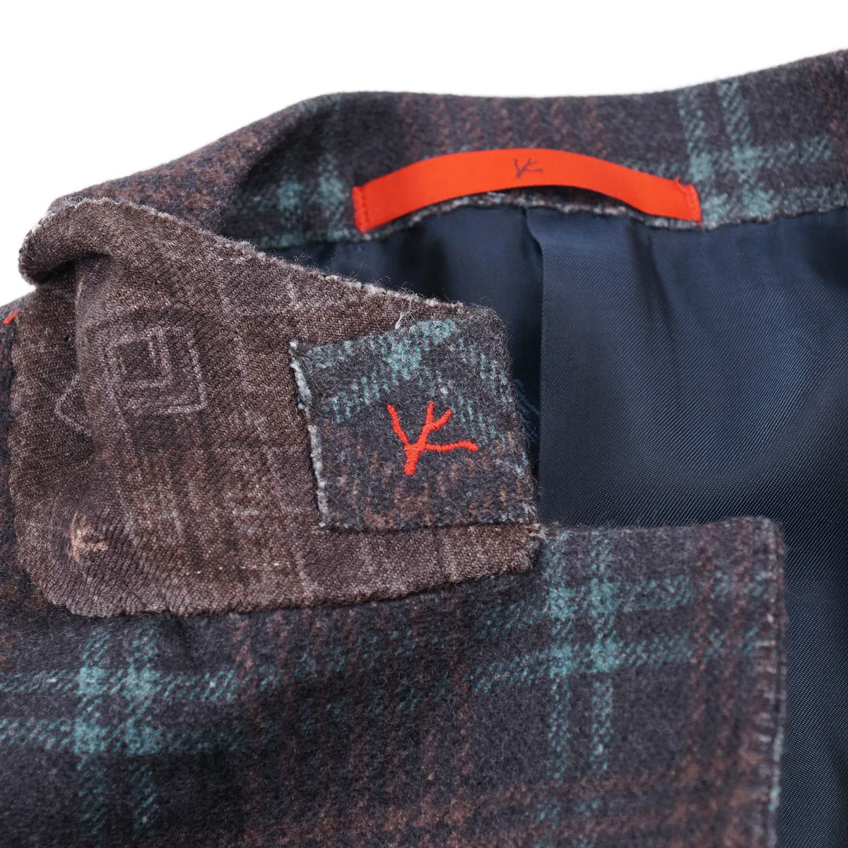 Isaia Flannel Wool-Cashmere Sport Coat