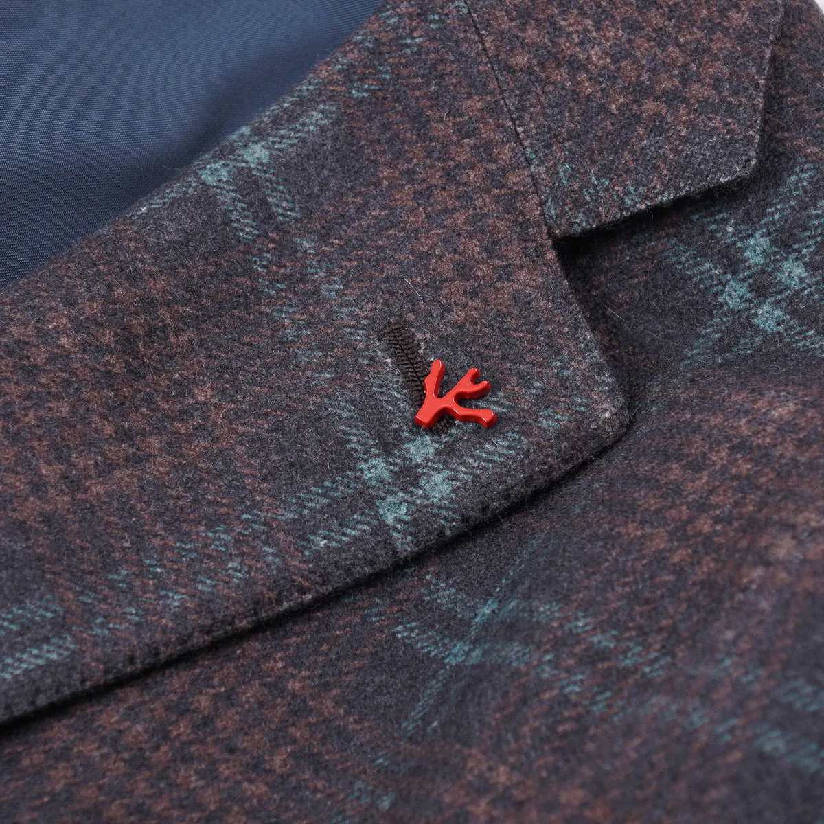 Isaia Flannel Wool-Cashmere Sport Coat