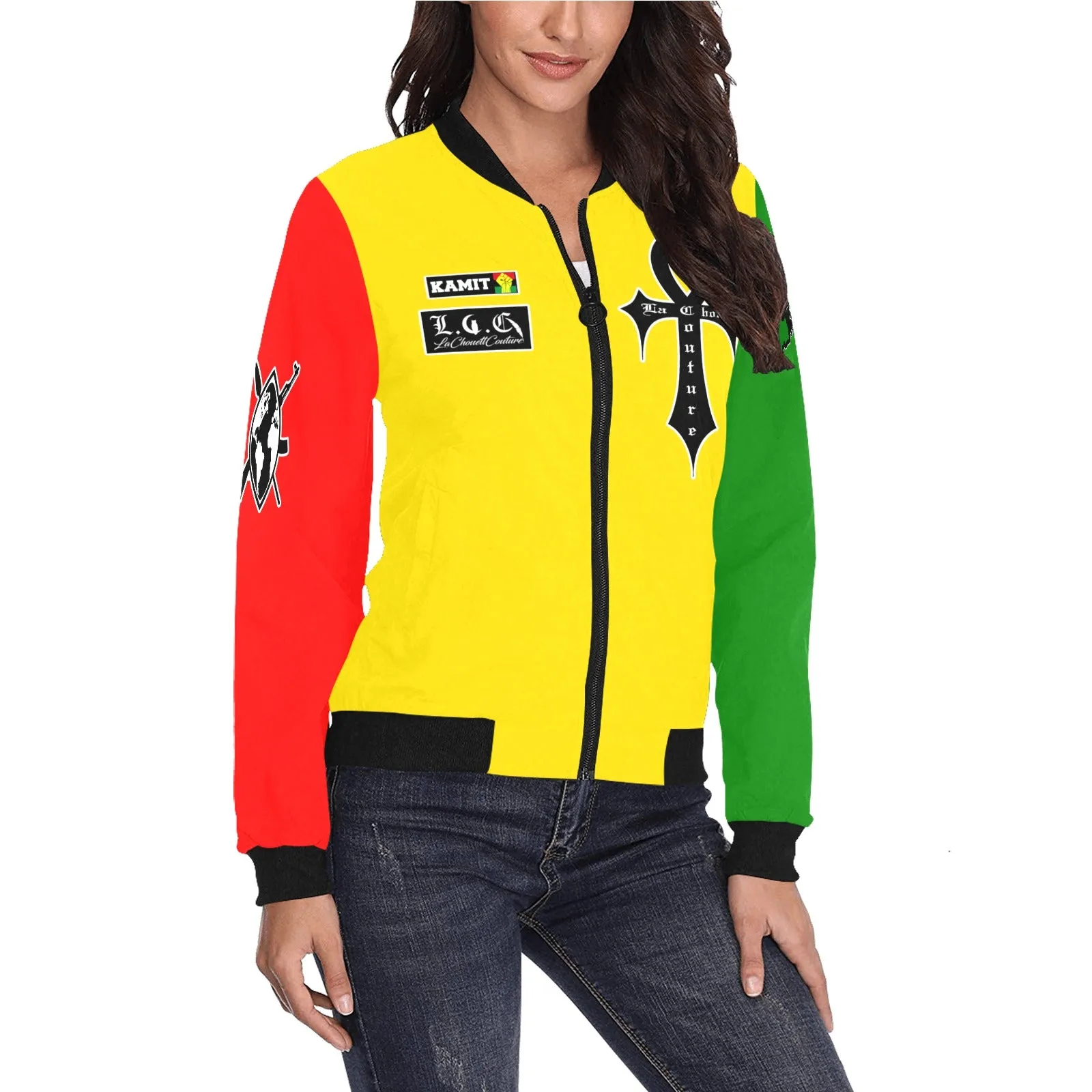 KAMIT RYDER Bomber Jacket for Women