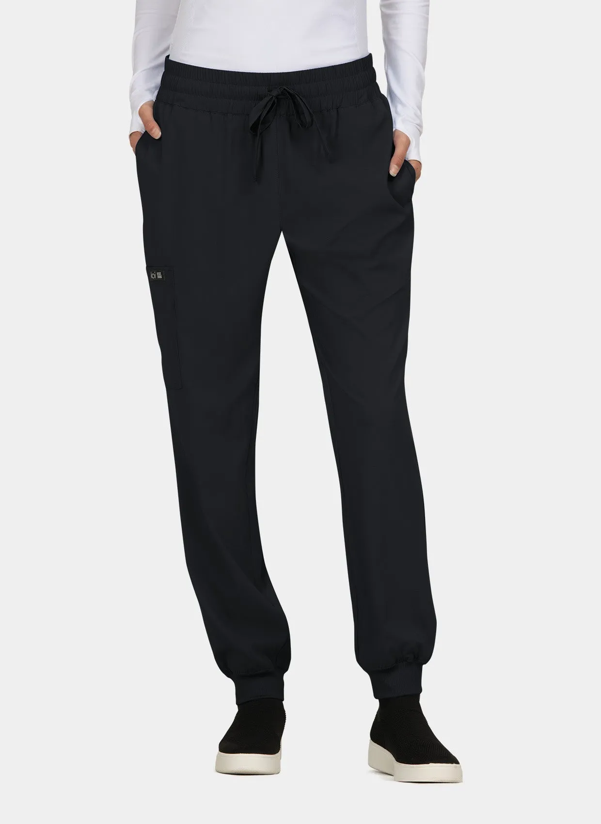 Koi Basics Gemma Scrub Joggers - Black