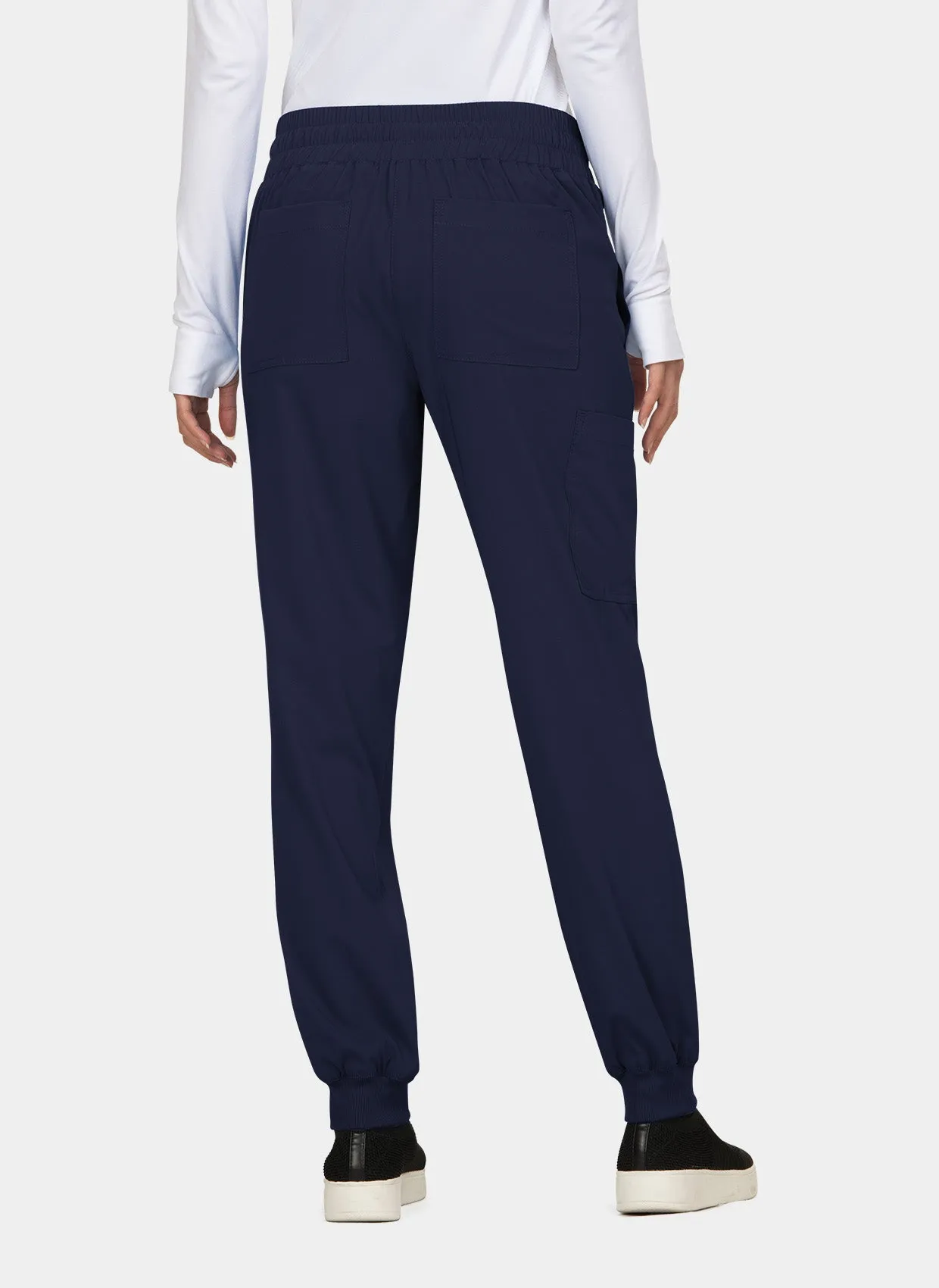 Koi Basics Gemma Scrub Joggers - Navy