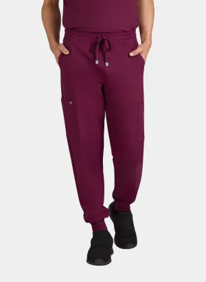 Koi Cureology Connective Scrub Joggers - Wine