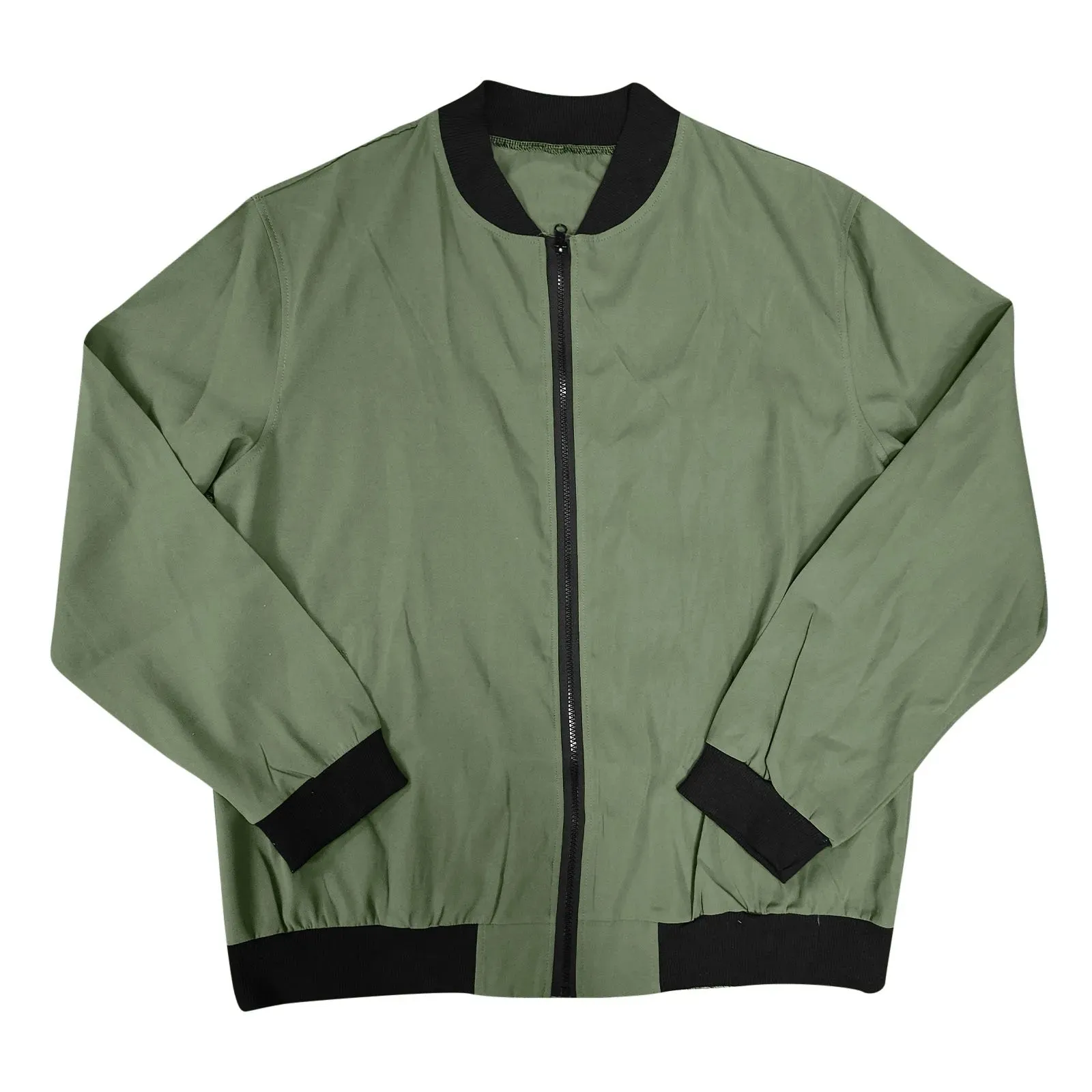 Large Size Men's Bomber Jacket