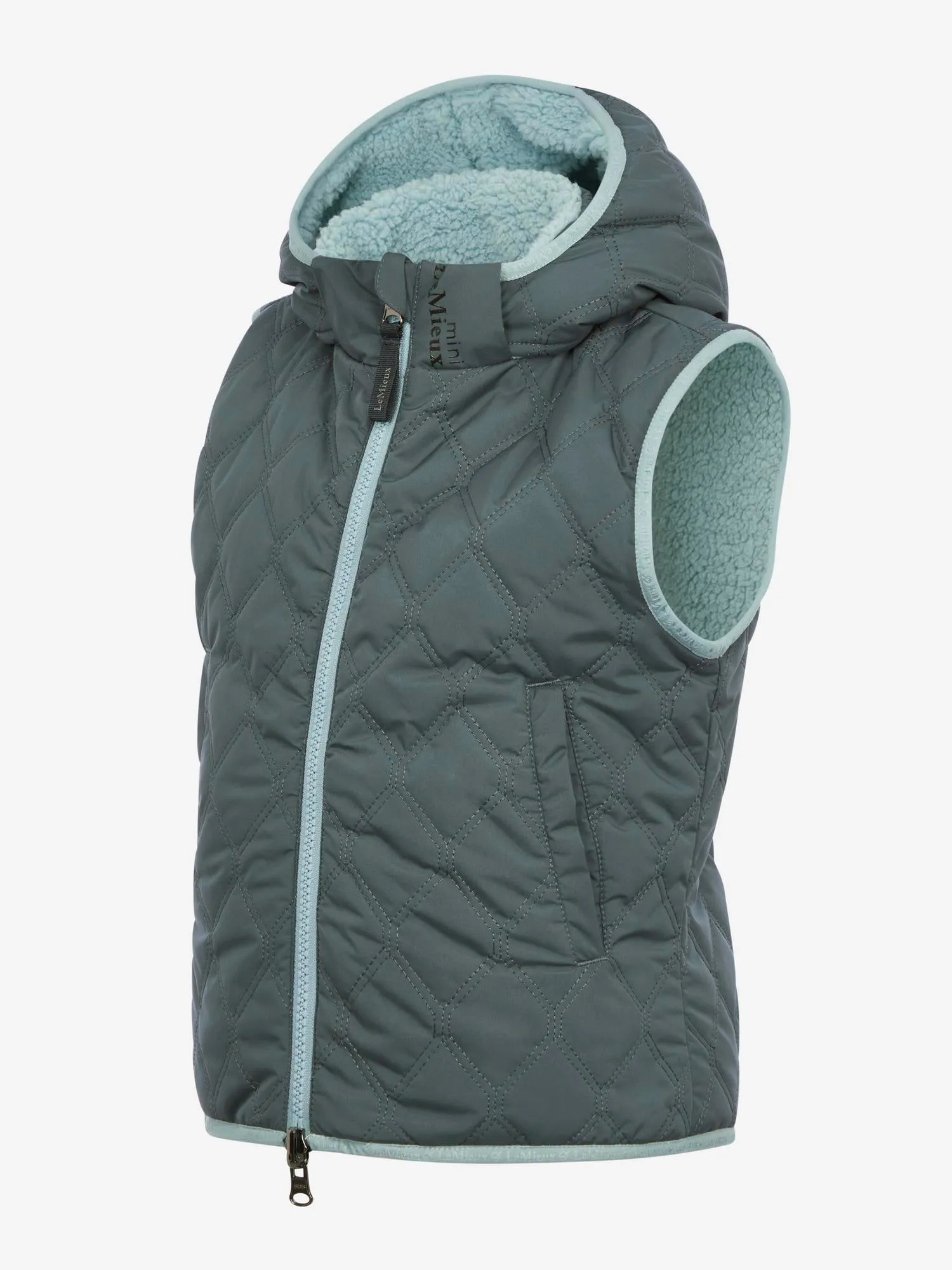 LeMieux Mini Elsie Reversible Gilet Petrol