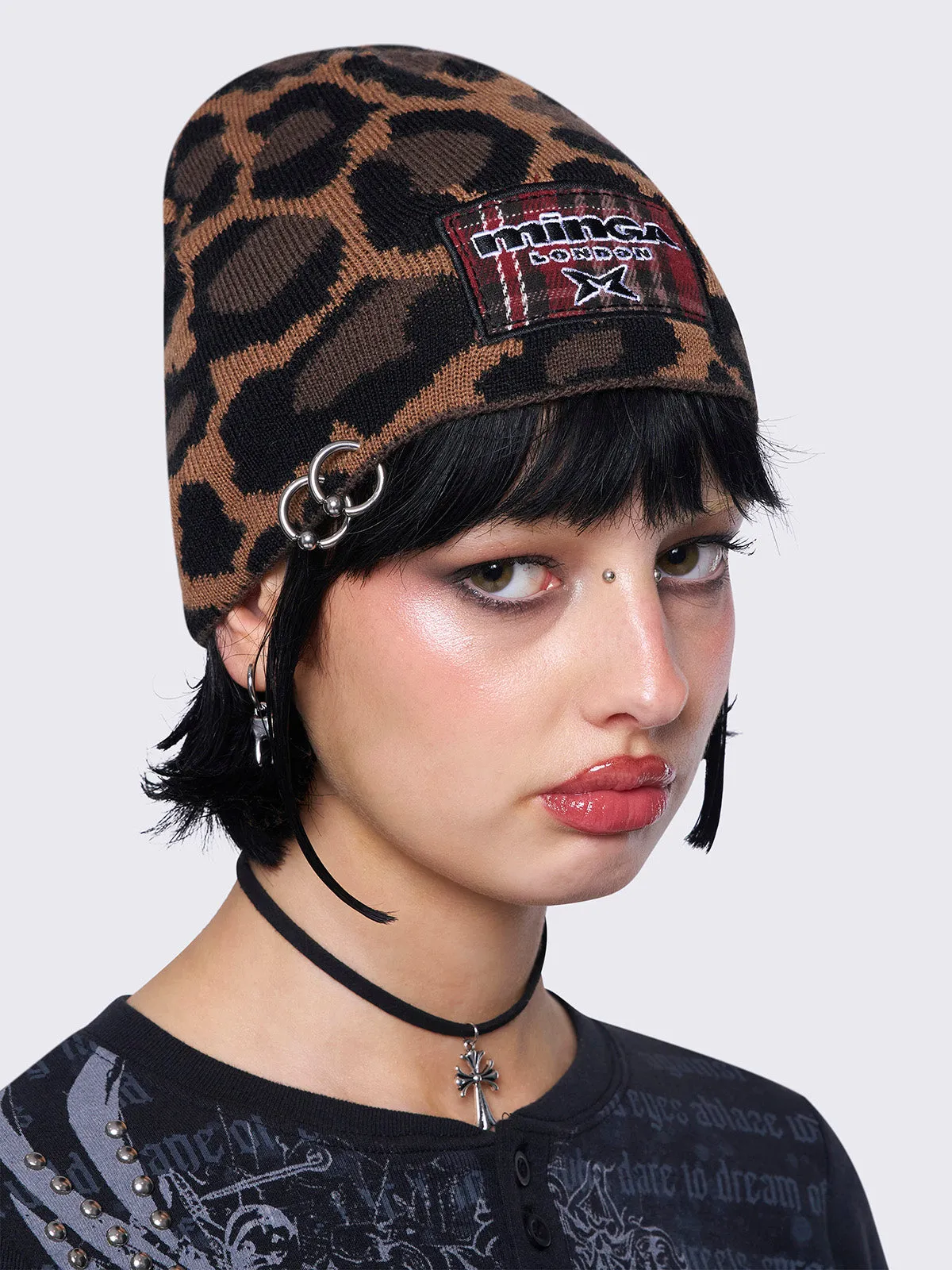 Leoparrrd Beanie