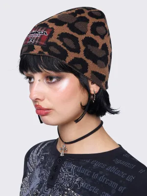 Leoparrrd Beanie