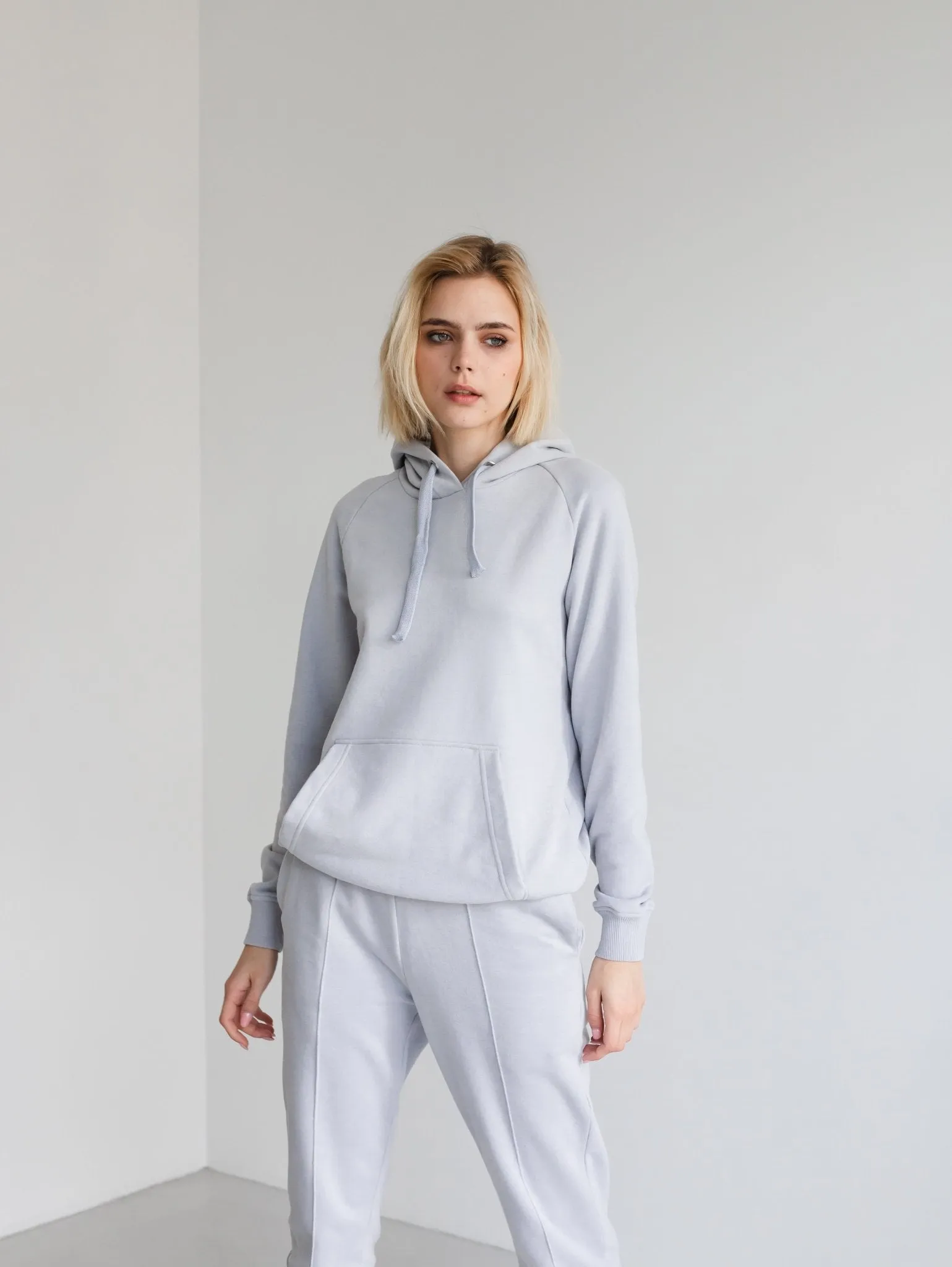 Light Gray Hoodie by Zlitay – Premium Comfort & Versatile Style