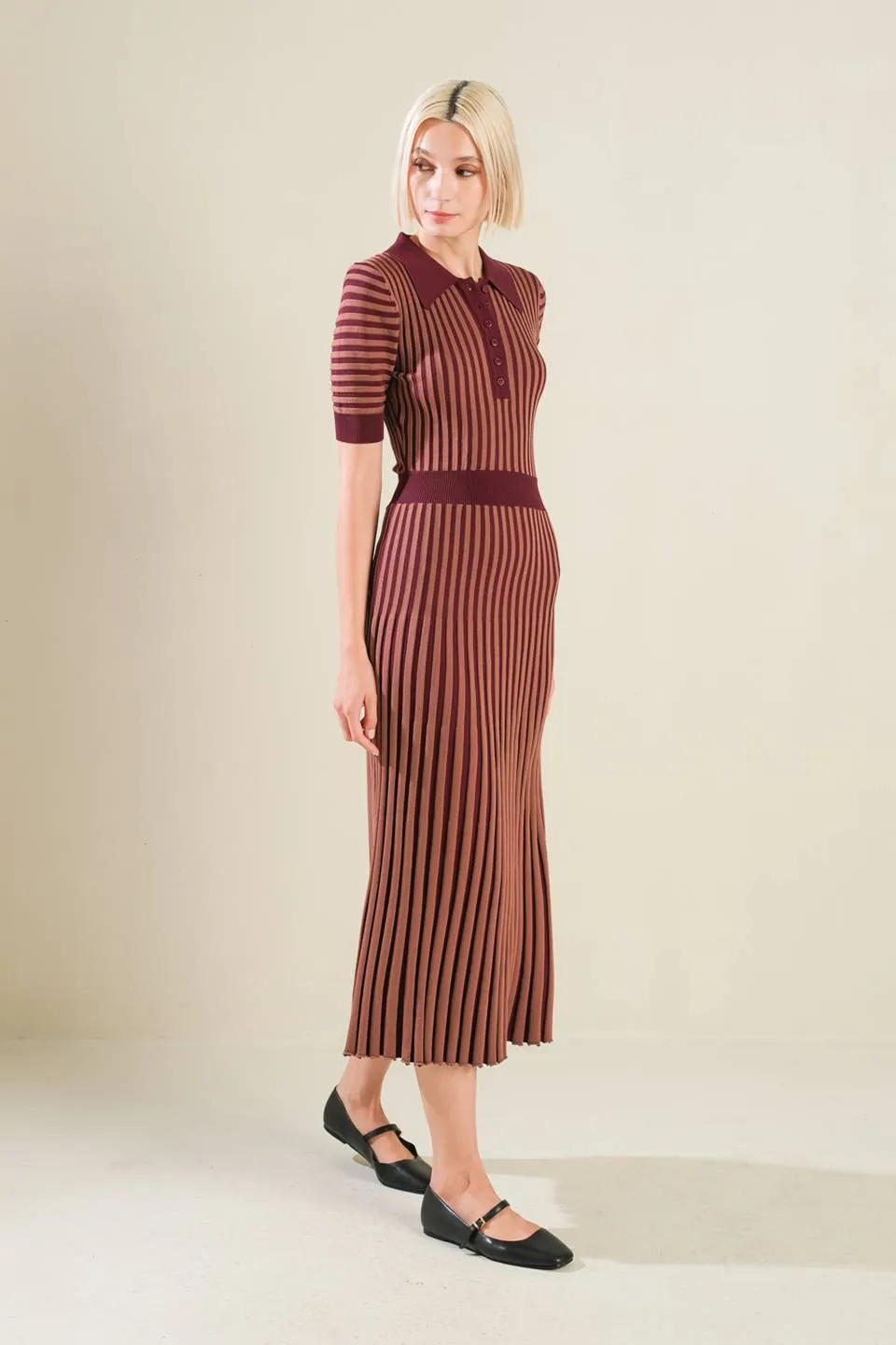 Luxe Living Sweater Midi Dress