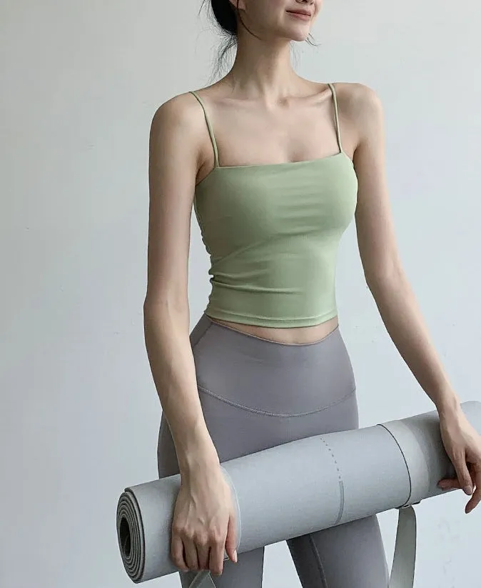 Mabel Camisole Sports Bra (preorder/ 4 colours)