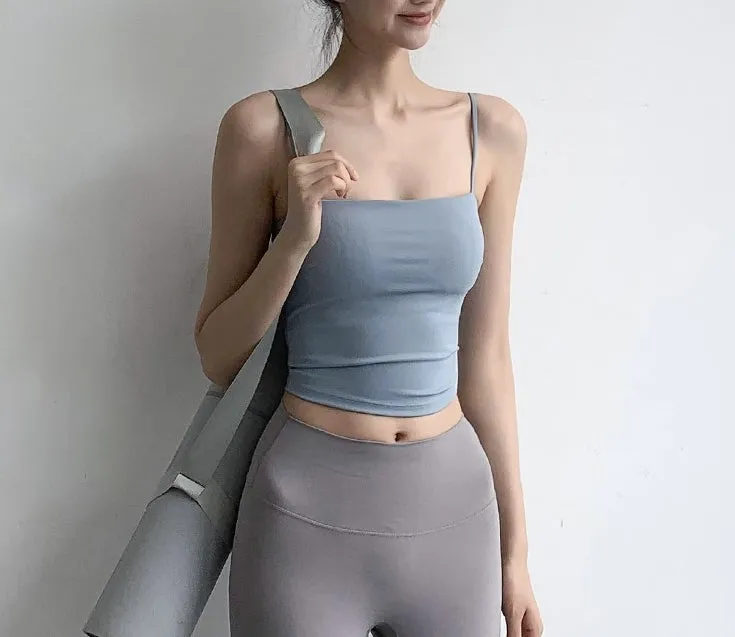 Mabel Camisole Sports Bra (preorder/ 4 colours)