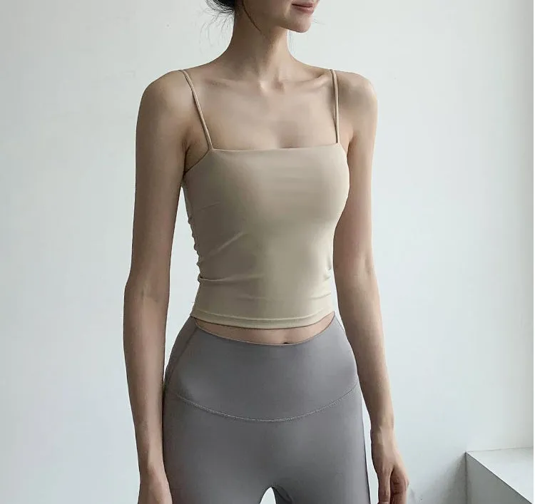 Mabel Camisole Sports Bra (preorder/ 4 colours)