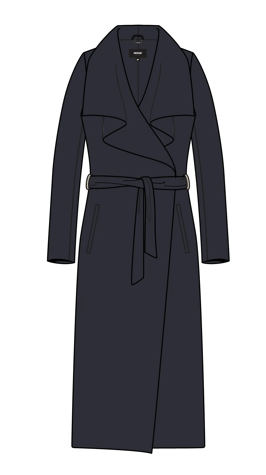 Mackage - Mai Coat in Navy