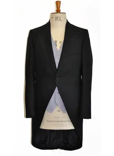 MAGEE Morning Coat - Mens Tailcoat Classic Fit - Black