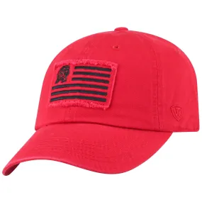 Maryland Terrapins TOW Red "Flag 4" Crew Adj. Relax Hat Cap