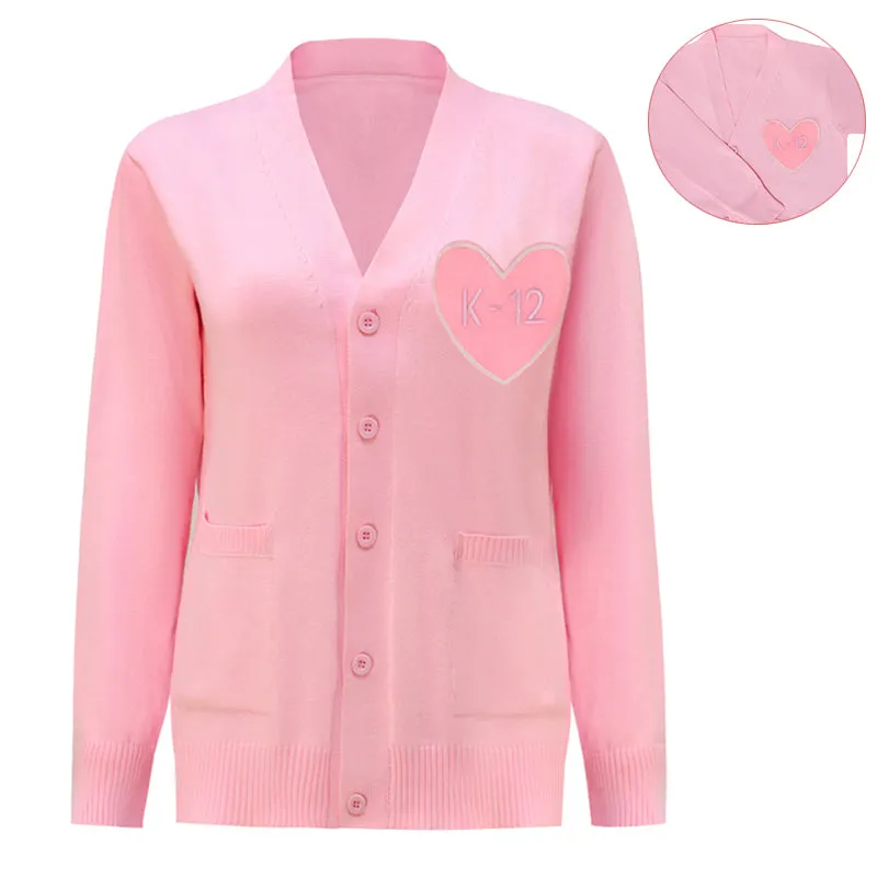 Melanie Martinez K 12 Sweater K12 Crybaby Pink Sweater K-12 Cosplay Costume