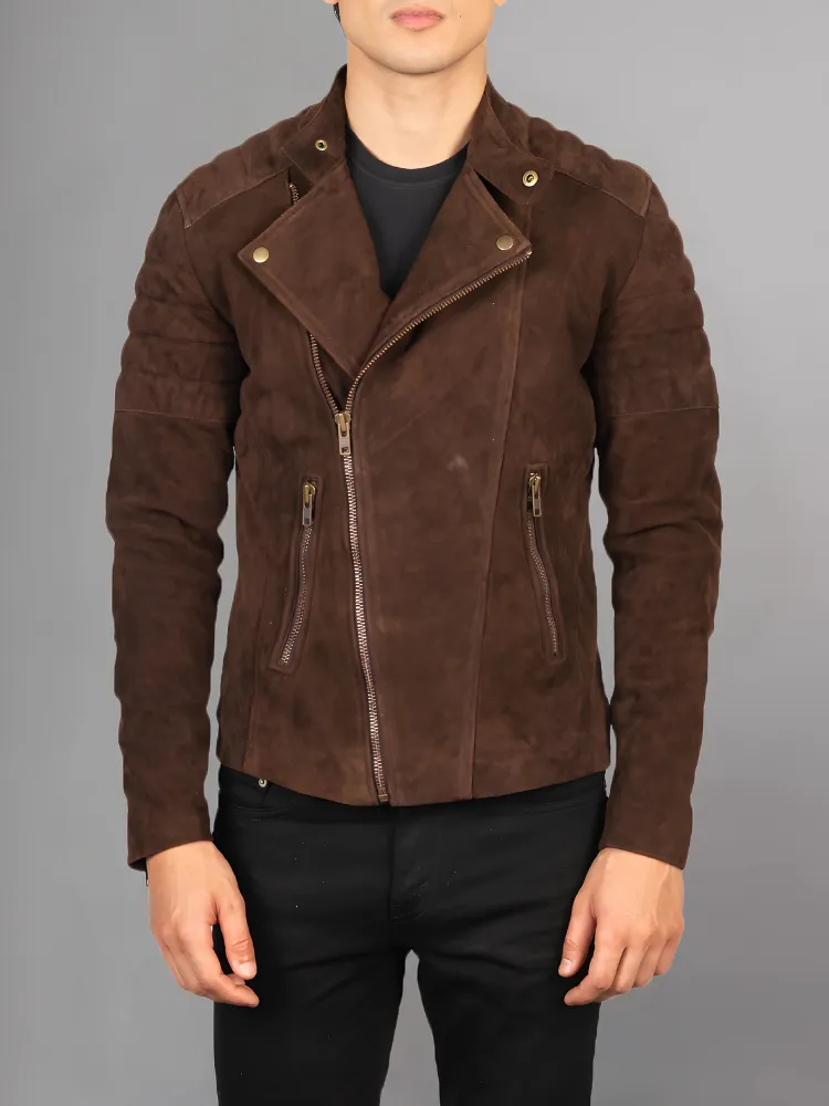 Men’s Stylish Black Biker Leather Jacket