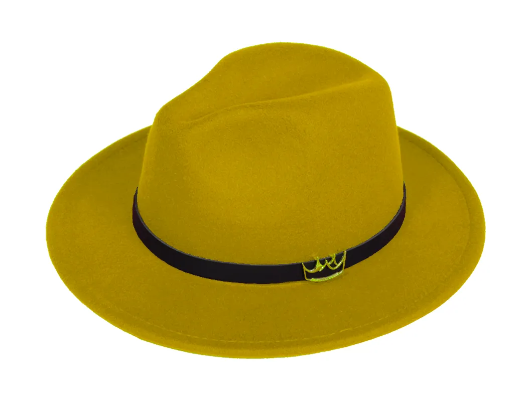 Mercy Fedora ( Mustard )