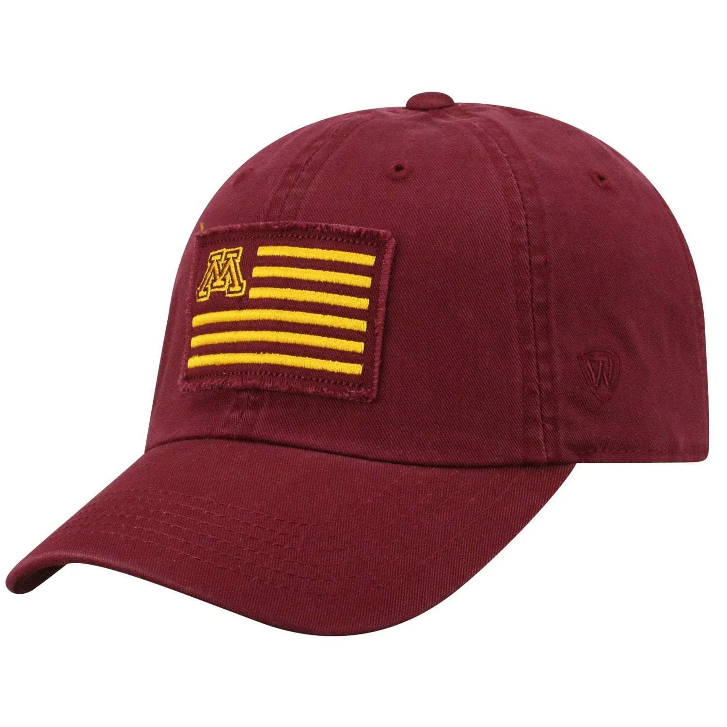 Minnesota Golden Gophers TOW Maroon "Flag 4" Crew Adj. Relax Hat Cap