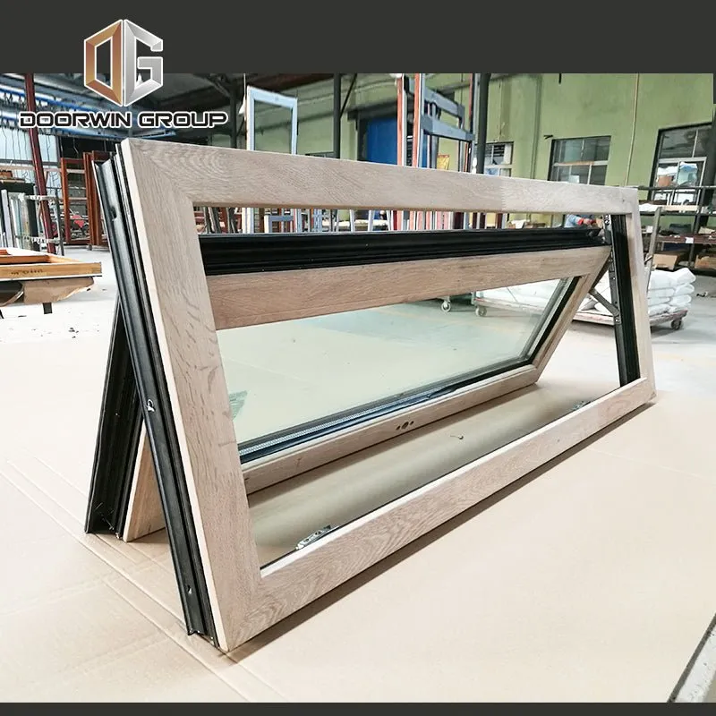 Montreal aluminum casement top hung window