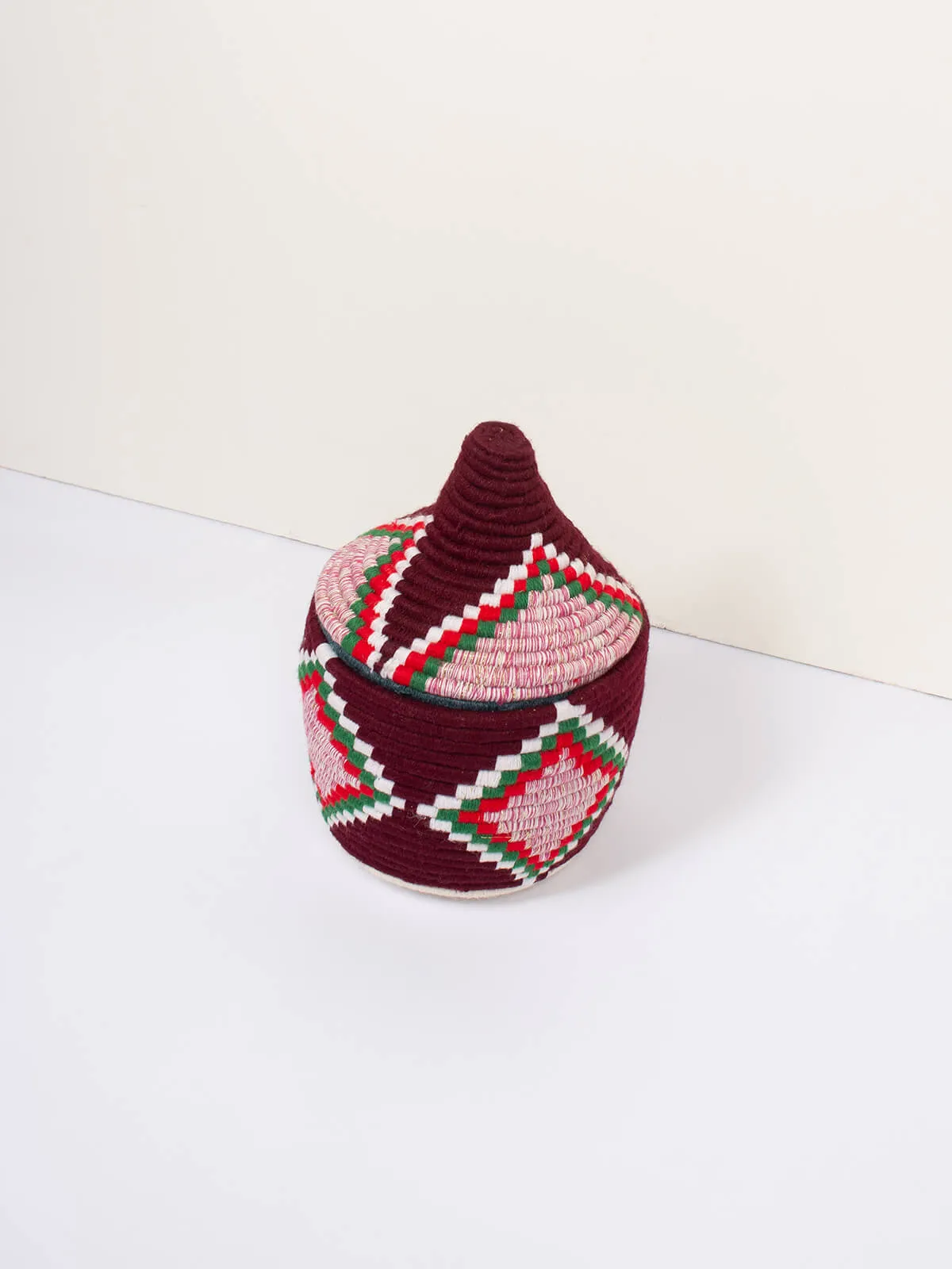 Moroccan Wool Pot, No.325