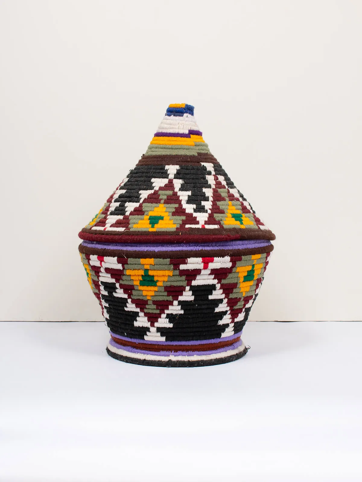 Moroccan Wool Pot, No.329