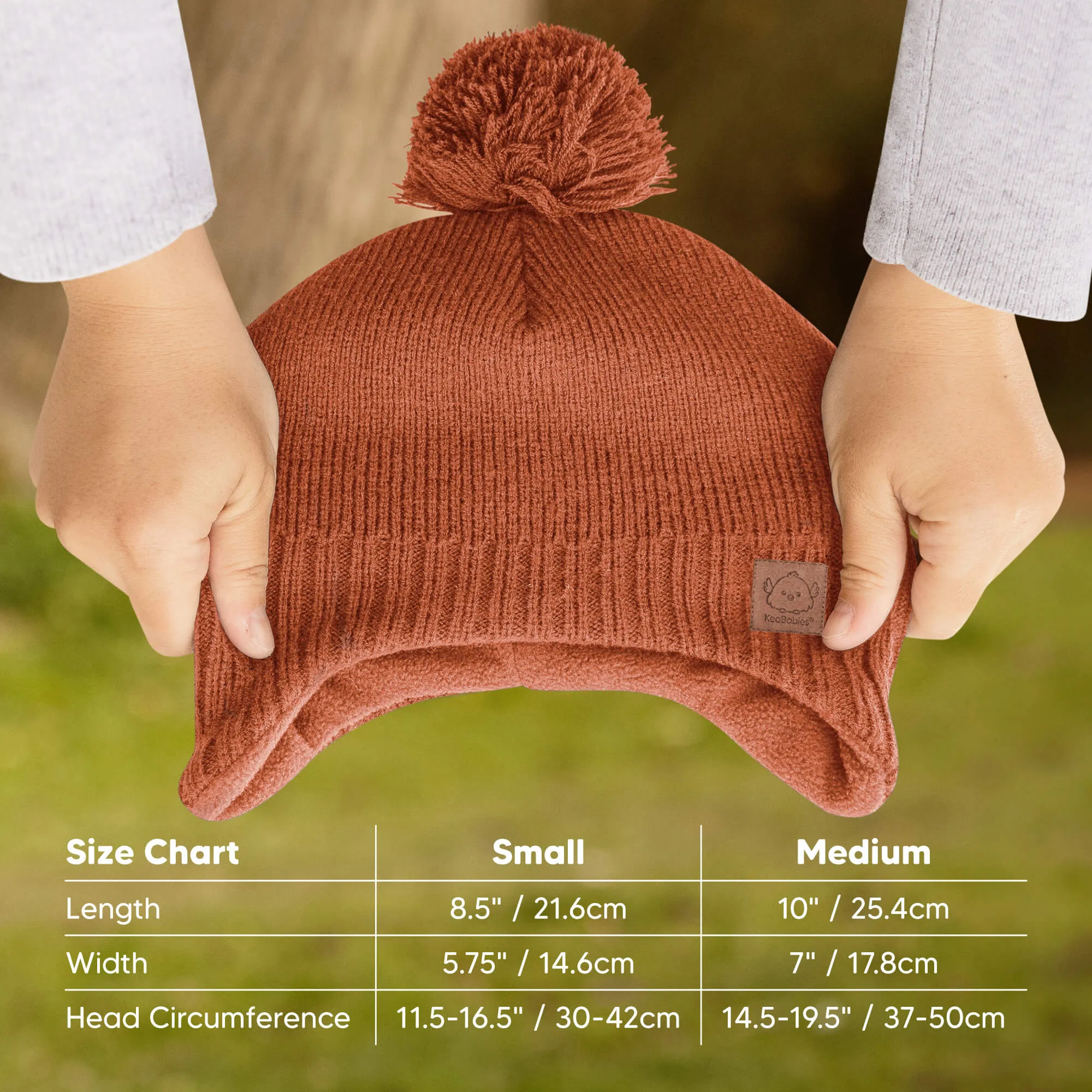 Muff Knitted Beanie