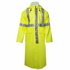 National Safety Apparel Enespro R31RL06 ARC H2O FR Hi-Viz Trench Coat Type R CLASS 3