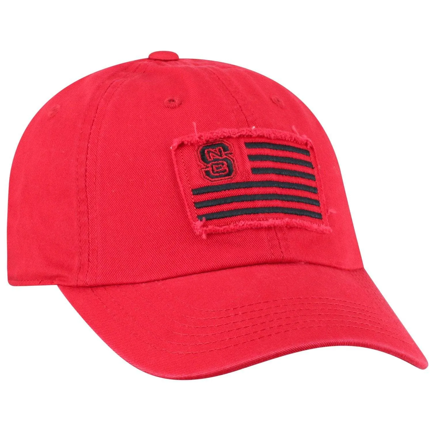 NC State Wolfpack TOW Red "Flag 4" Crew Adj. Relax Hat Cap