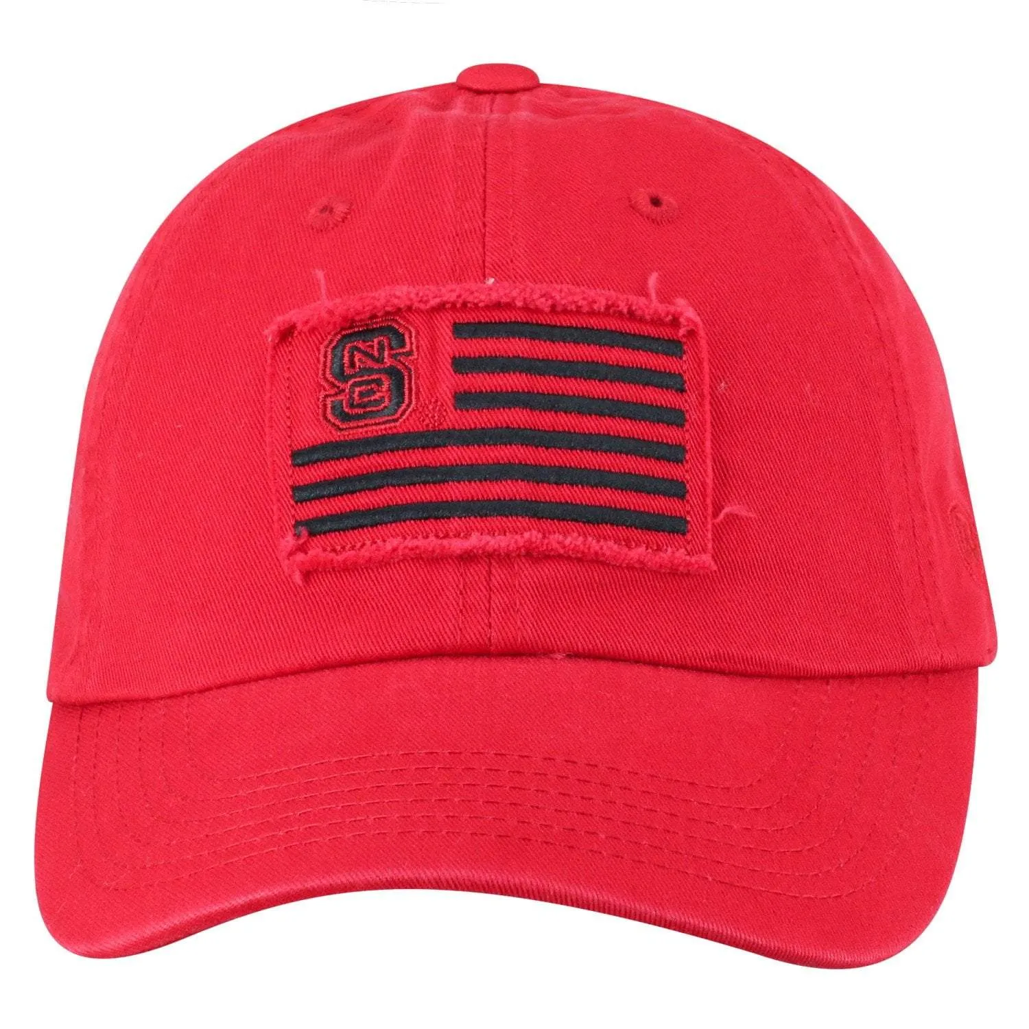 NC State Wolfpack TOW Red "Flag 4" Crew Adj. Relax Hat Cap