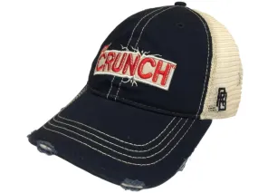 Nestle Crunch Candy Bar Retro Brand Vintage Mesh Adjustable Snap Trucker Hat Cap