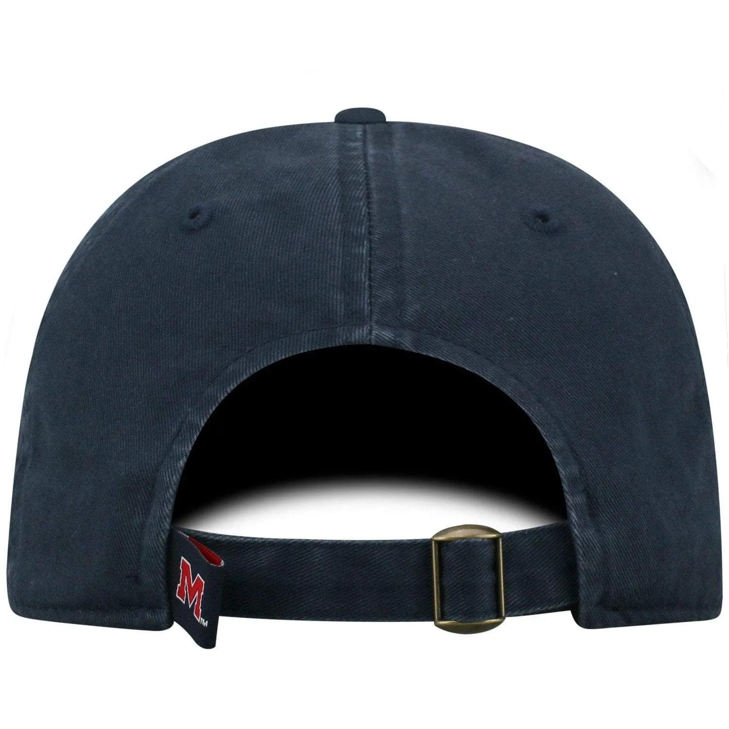 Ole Miss Rebels TOW Navy "Flag 4" Crew Adj. Relax Hat Cap