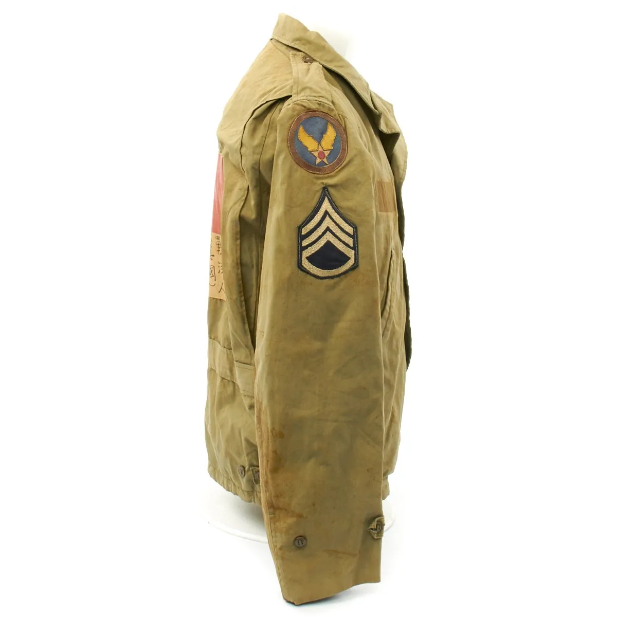 Original U.S. WWII 1st Combat Cargo Squadron Patch M41 Field Jacket