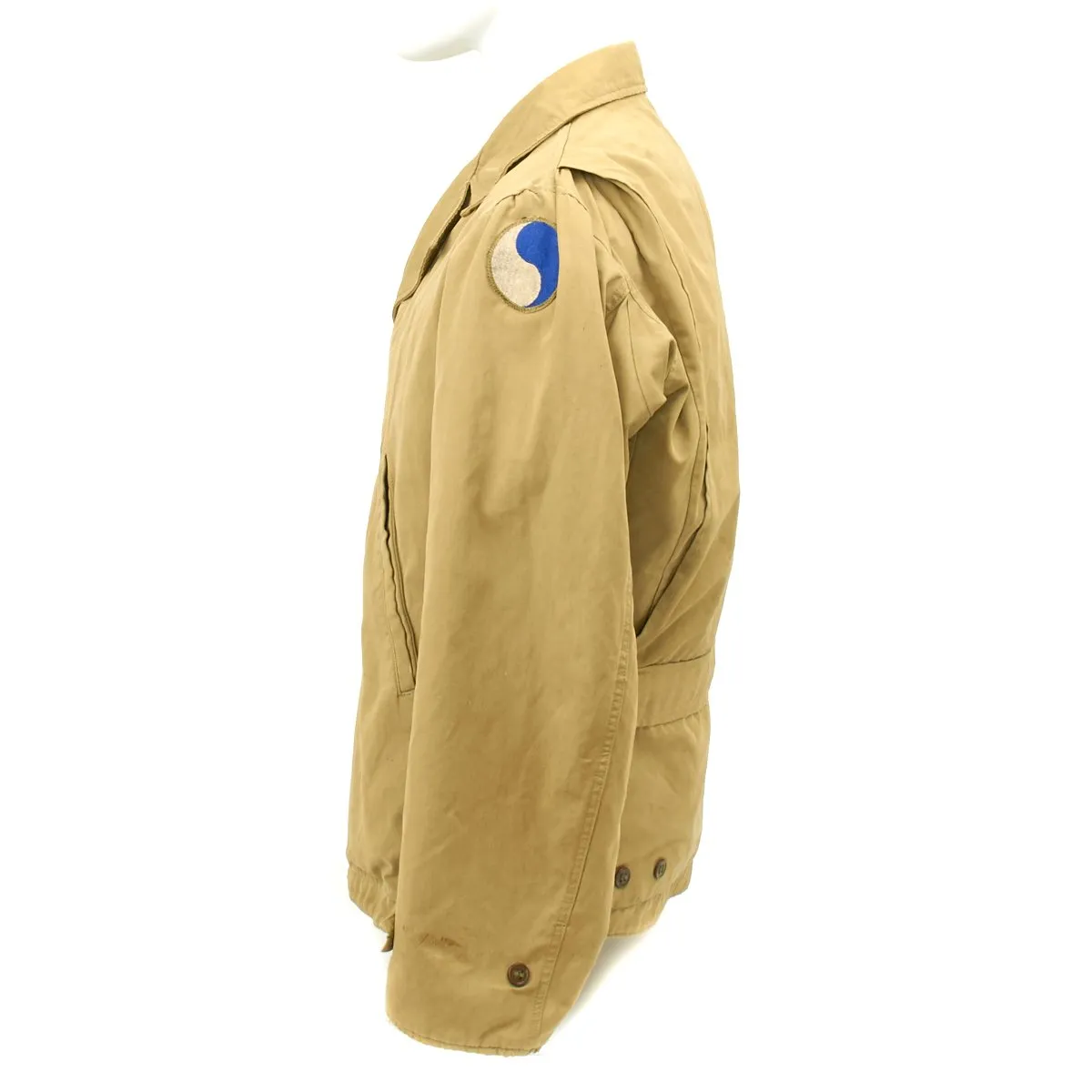 Original U.S. WWII 29th Infantry Division M-1941 Field Jacket