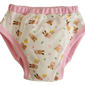 Pink Bunny Training Pants