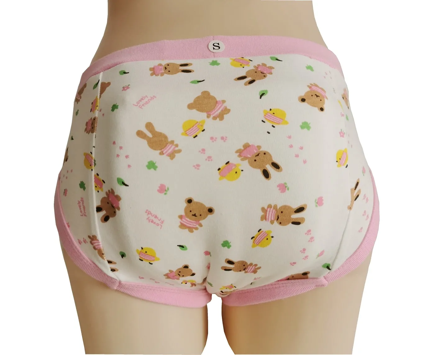 Pink Bunny Training Pants