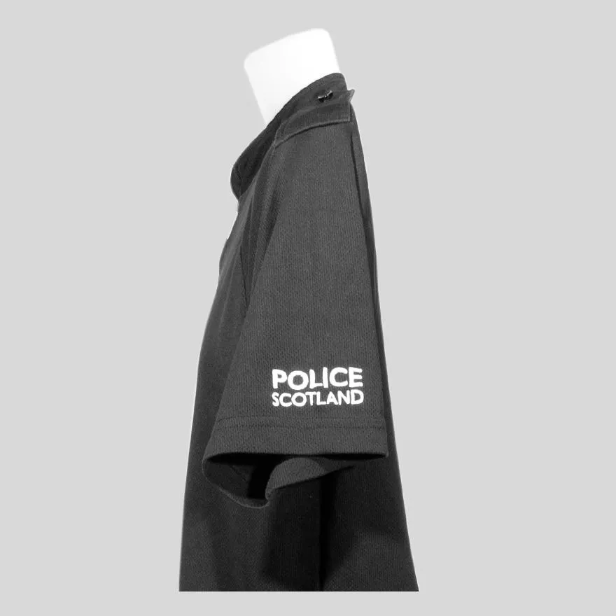 Police Scotland Zip Top with Shoulder Epaulettes