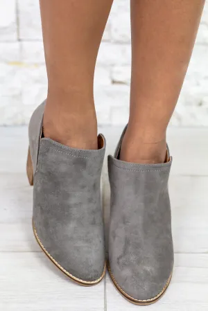 Priscilla Gray Booties