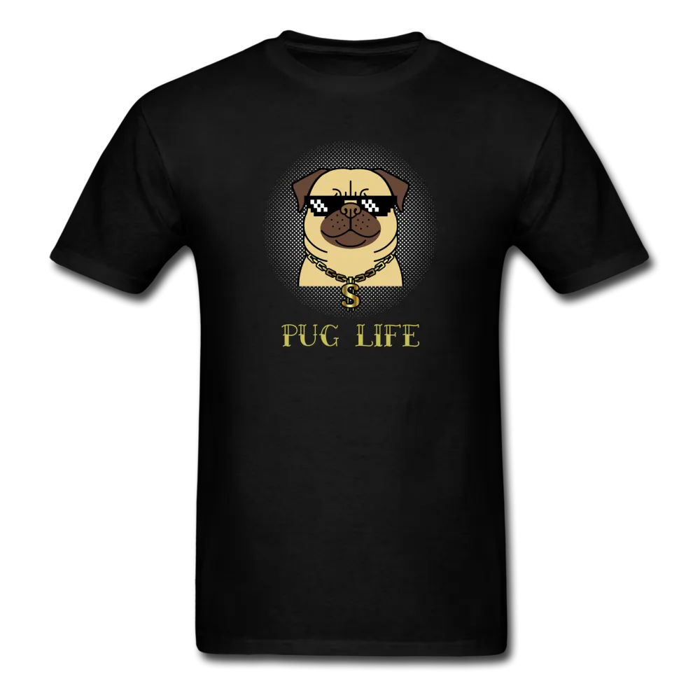 Pug Life Men's Funny T-Shirt