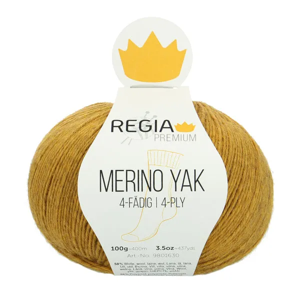 REGIA Premium Sock Yarn: MERINO YAK