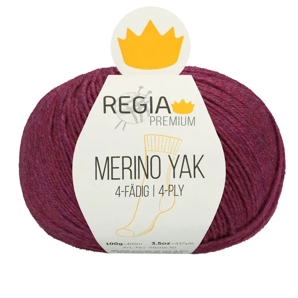 REGIA Premium Sock Yarn: MERINO YAK