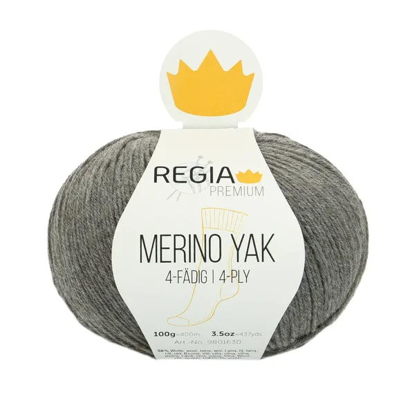 REGIA Premium Sock Yarn: MERINO YAK