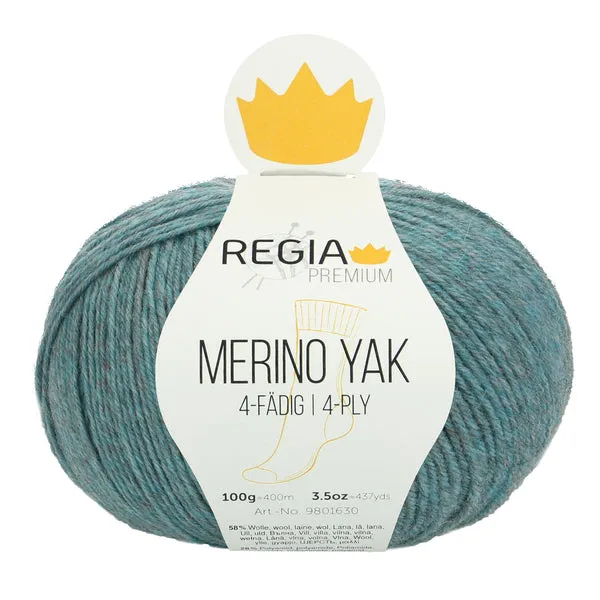 REGIA Premium Sock Yarn: MERINO YAK