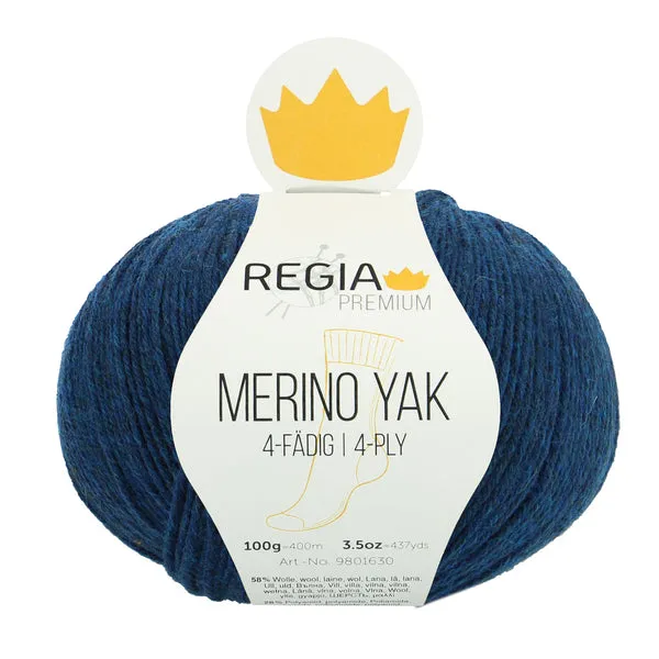 REGIA Premium Sock Yarn: MERINO YAK