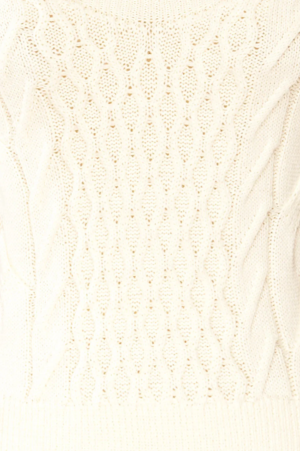 Rhodes Cream | Textured Knitted Cami