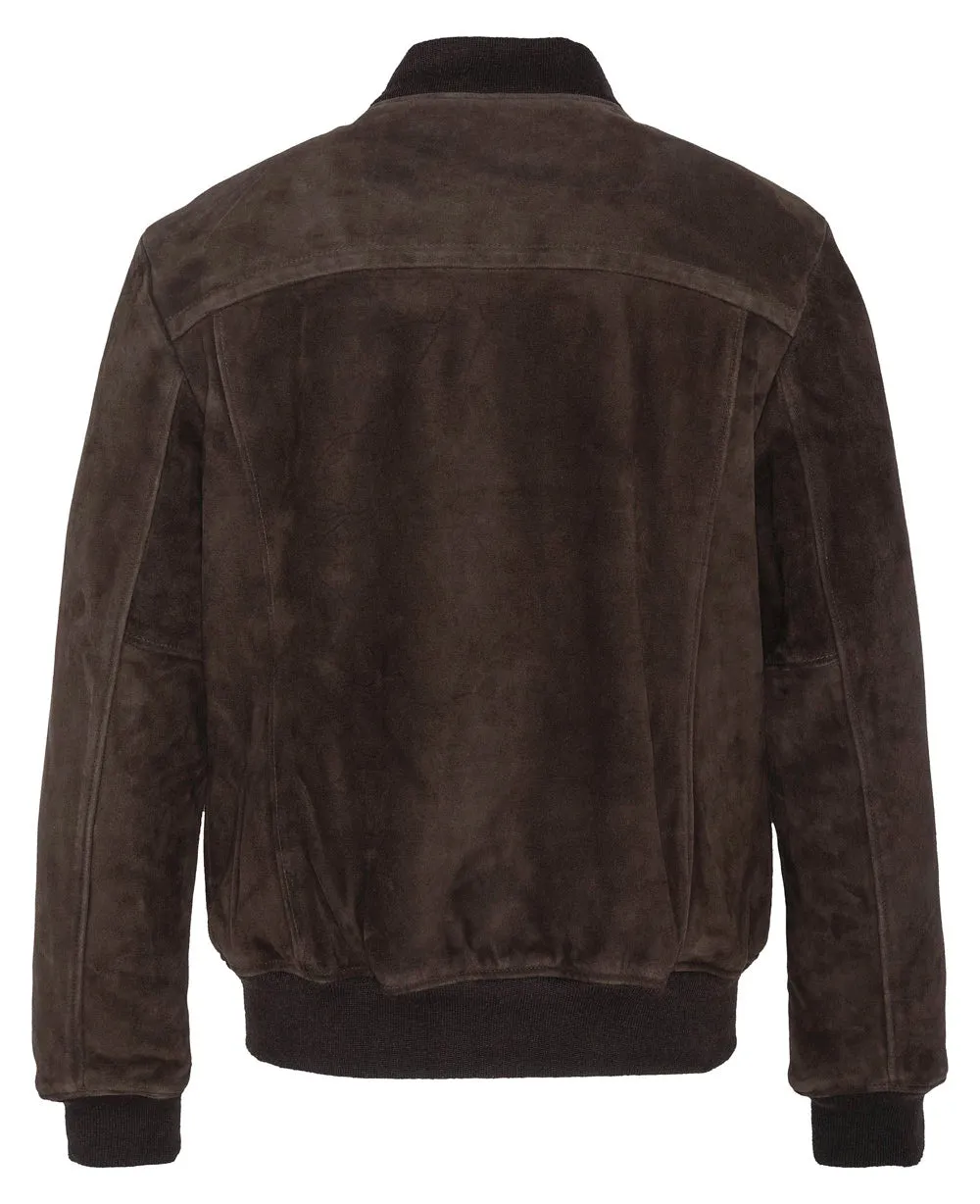 SCHOTT LC3017 SUEDE BOMBER JACKET