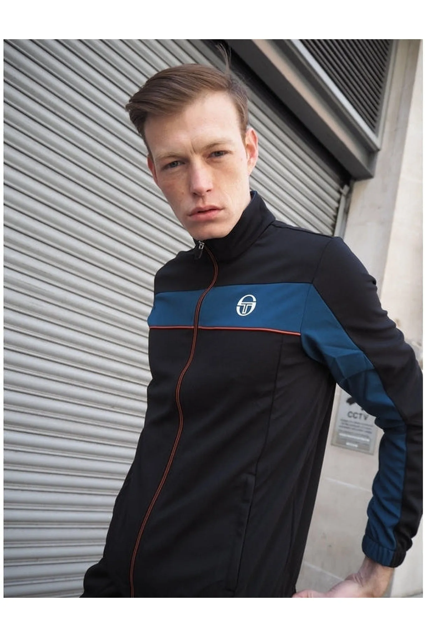 Sergio Tacchini Ilan Tracktop Black