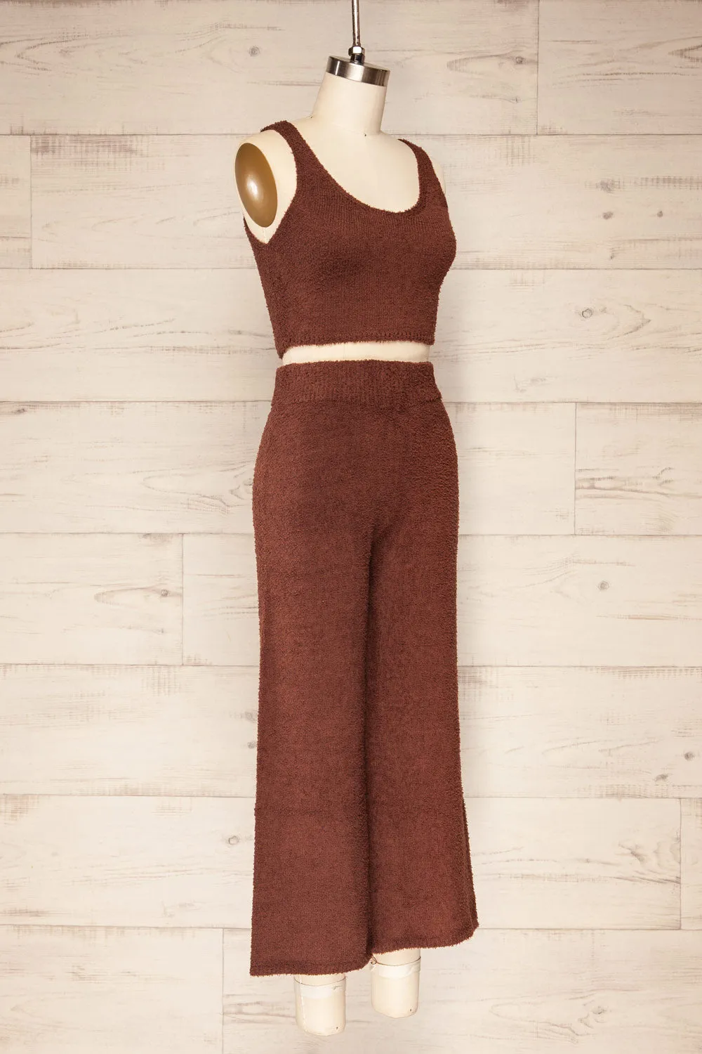 Set Loft Brown | Cami & Pants