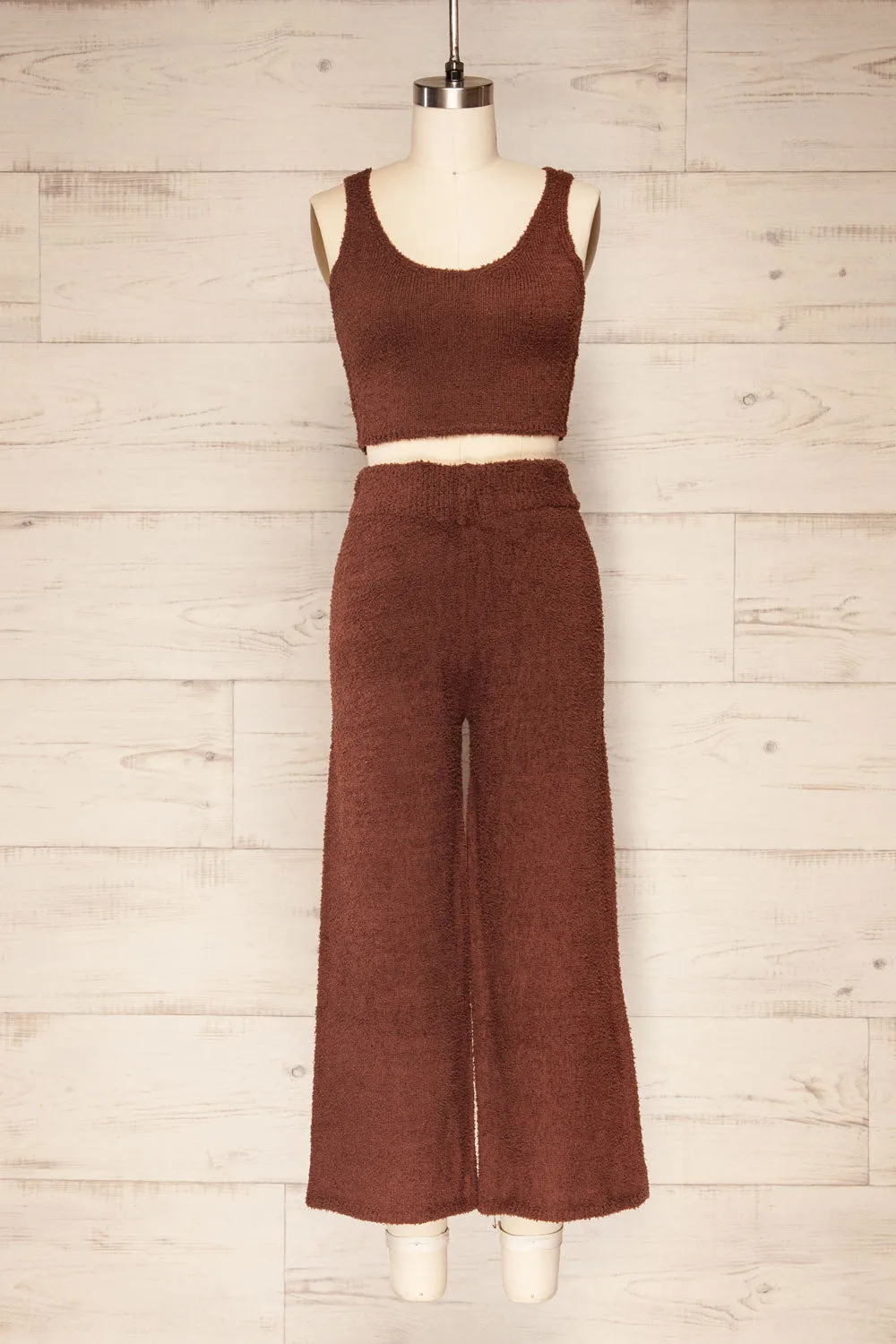 Set Loft Brown | Cami & Pants